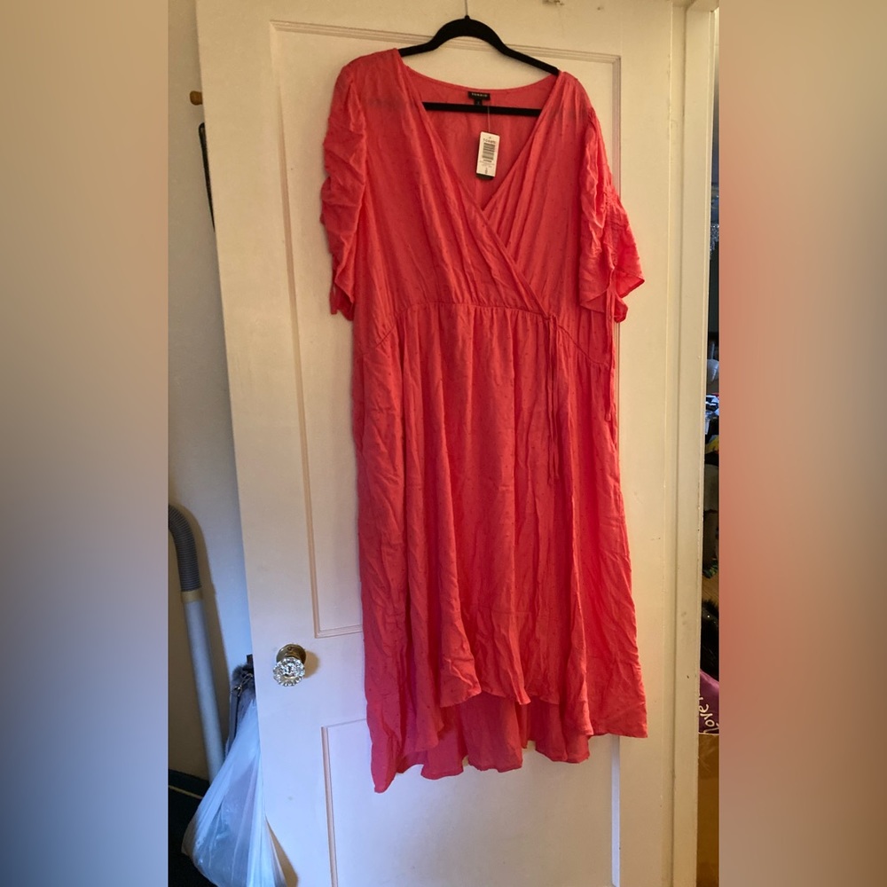 Hi Lo Pink Dress.